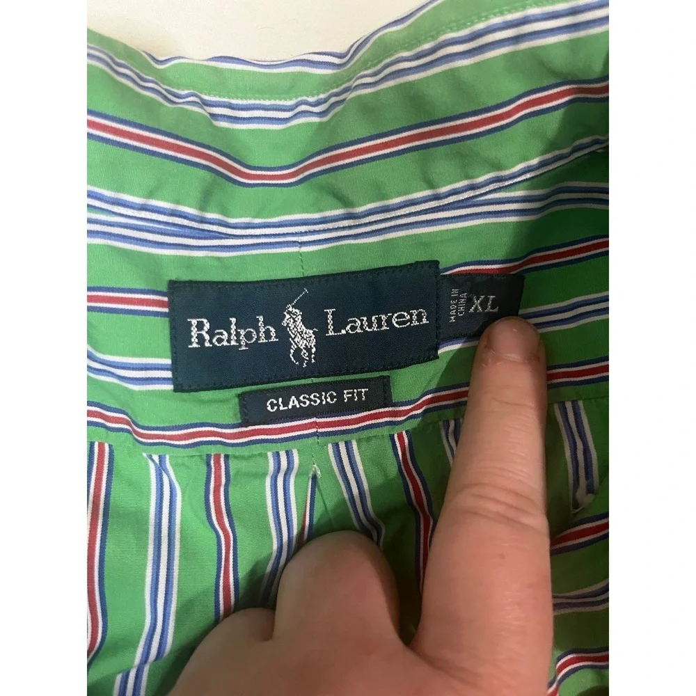 Men's polo Ralph Lauren long sleeve button-down